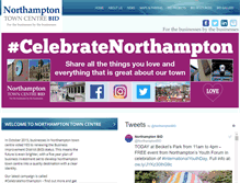 Tablet Screenshot of northamptonbid.co.uk